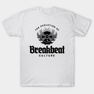 BREAKBEAT  - The Evolution Of (black) T-Shirt